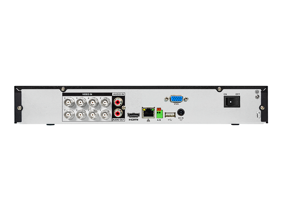 AXR-XVR5108X-8P インターフェース