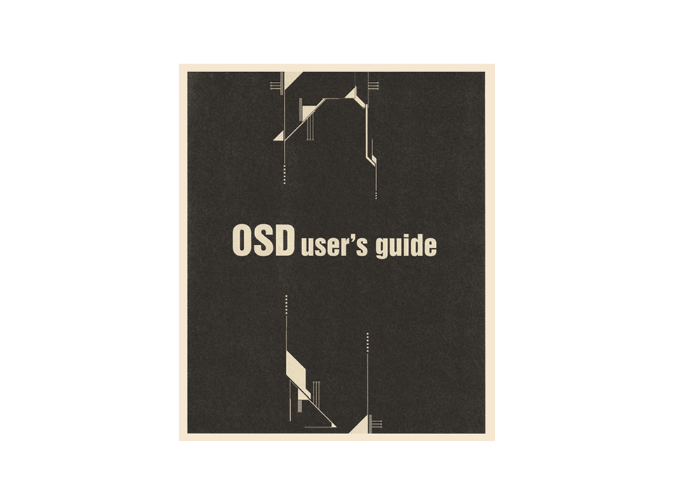 KTS-HB1080IRT同梱品 OSDマニュアル(英語)