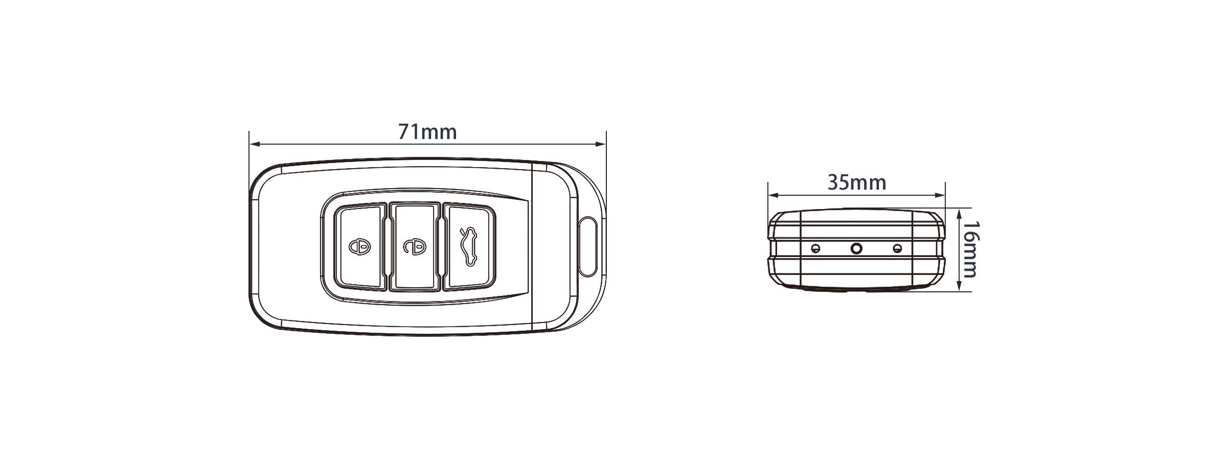 PC-300GⅡ寸法図