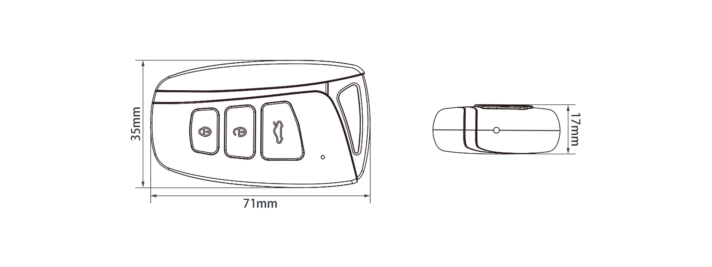 PC-300GⅢ寸法図