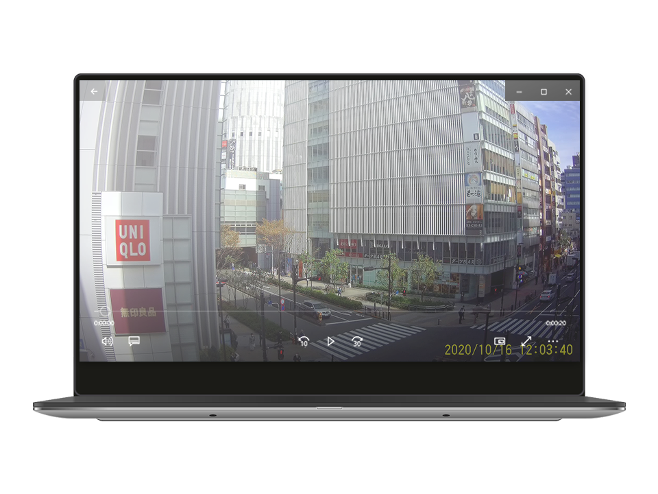 UHD-300W Windowsパソコンでの再生