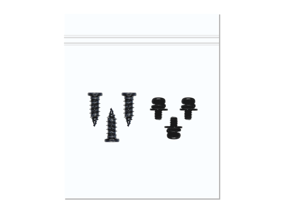 WM-F570A同梱品 ネジセット
