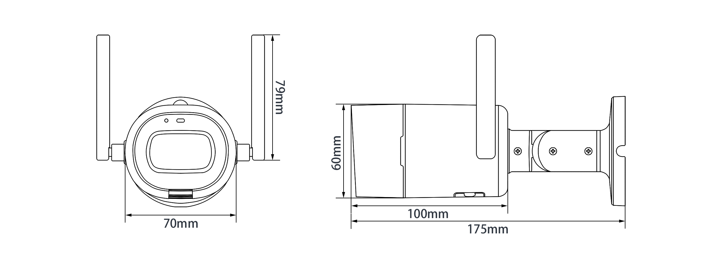 IPC-G26N寸法図