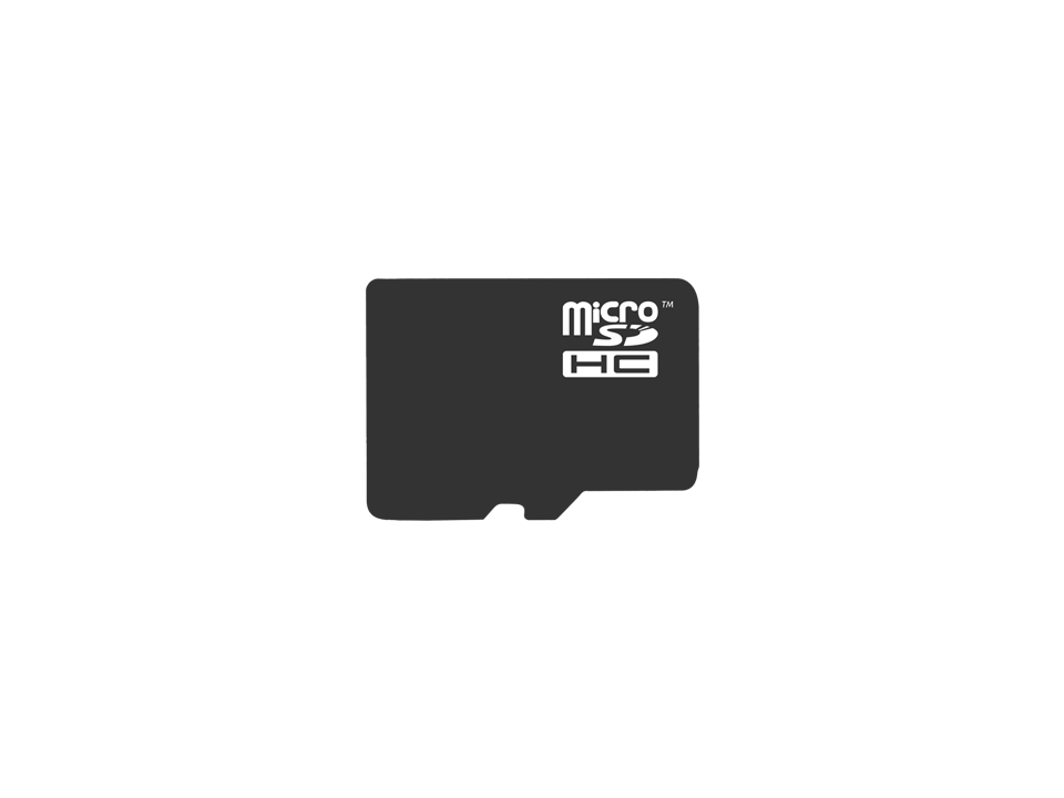 PC-300GⅡ同梱品 microSDカード